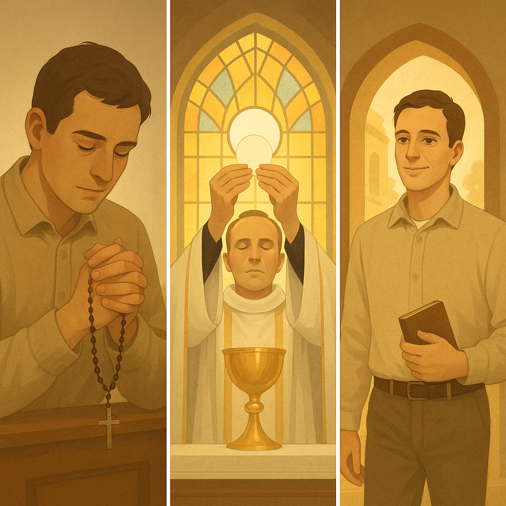 Aplicação do método durante a Missa